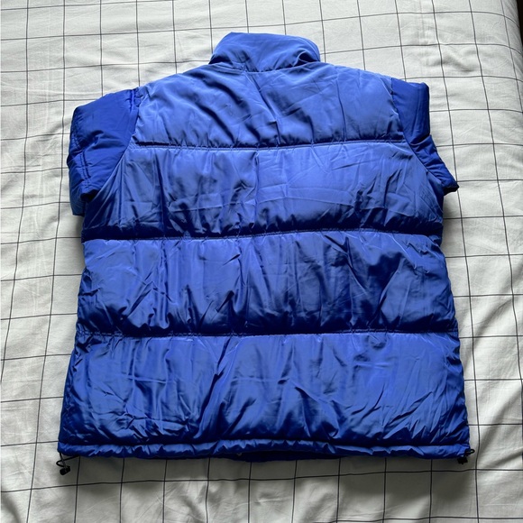 Puffer Coat In Violet-Blue - Picture 3 of 7